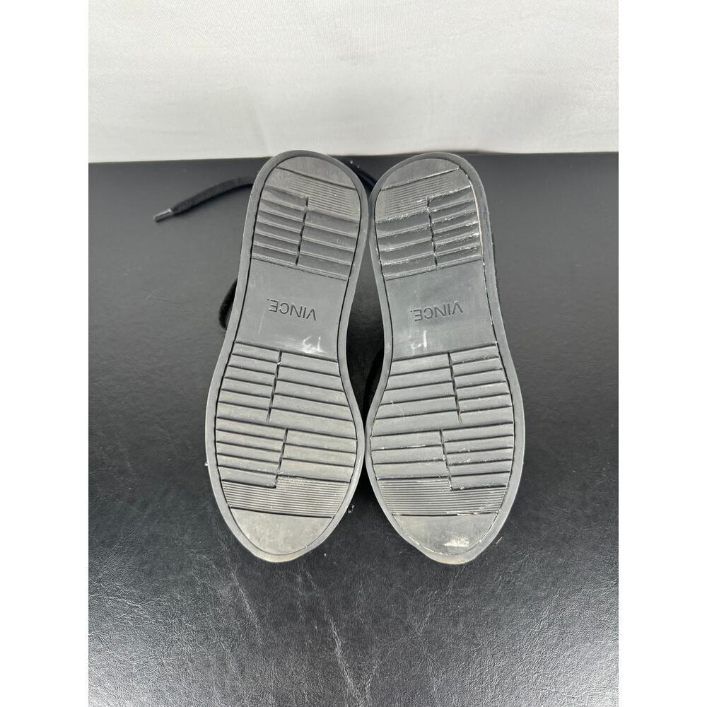 Vince Rayner Python Print Black Leather Sneaker S… - image 8